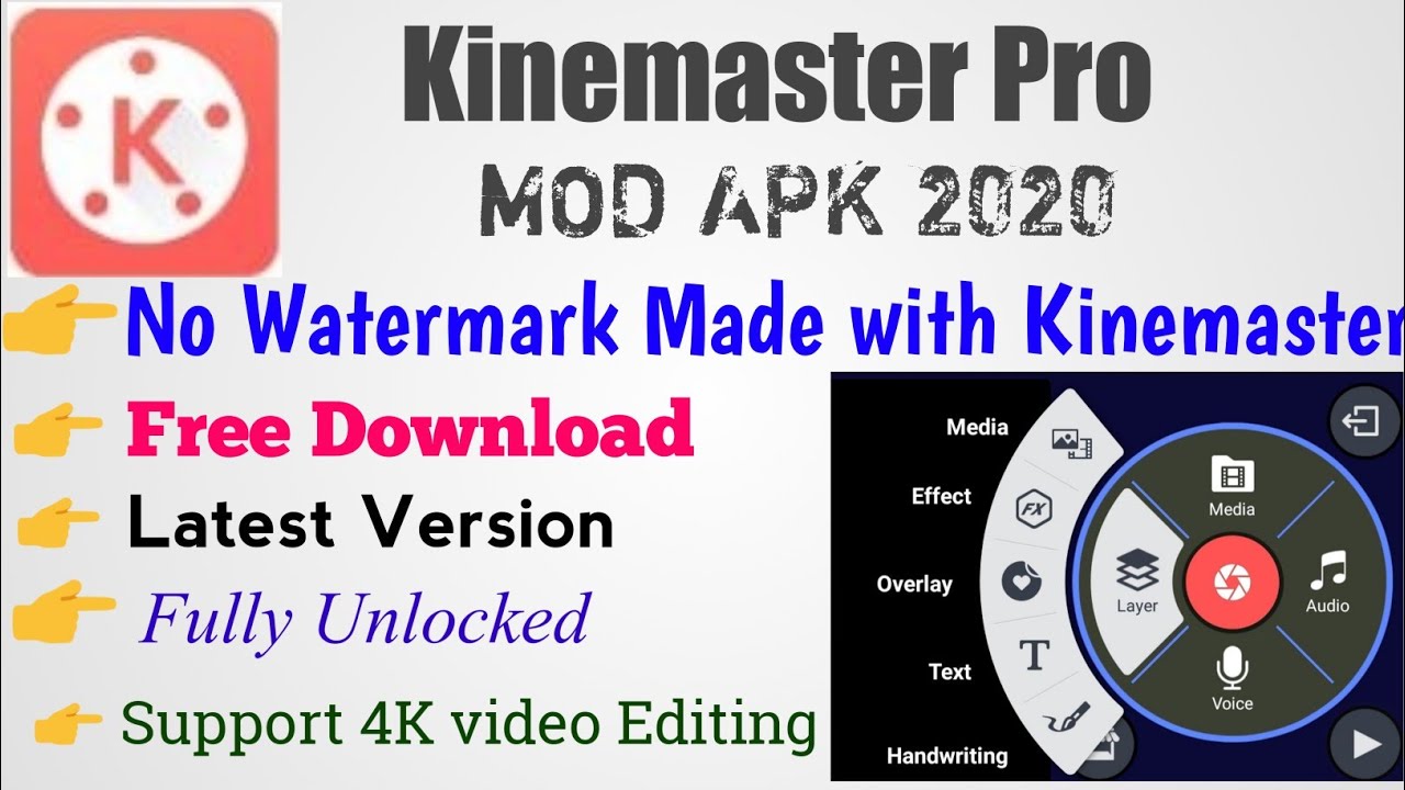 kinemaster pro apk no watermark download